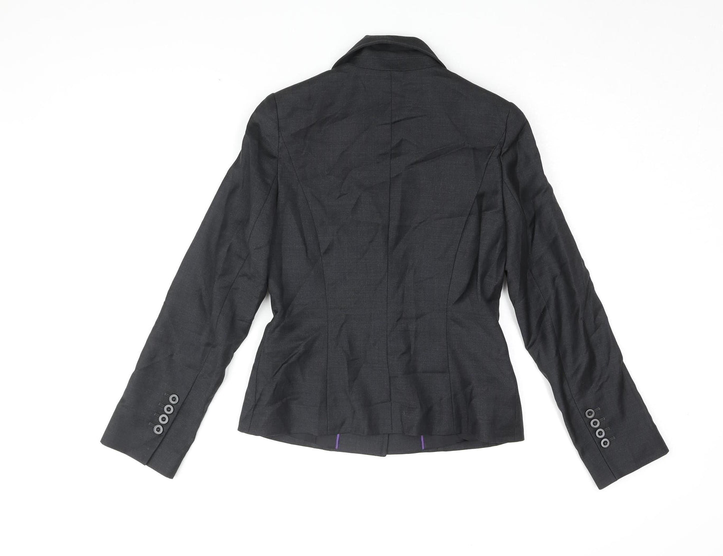 Womens UK Size 10 TM Lewin Regular Black Suit Jacket