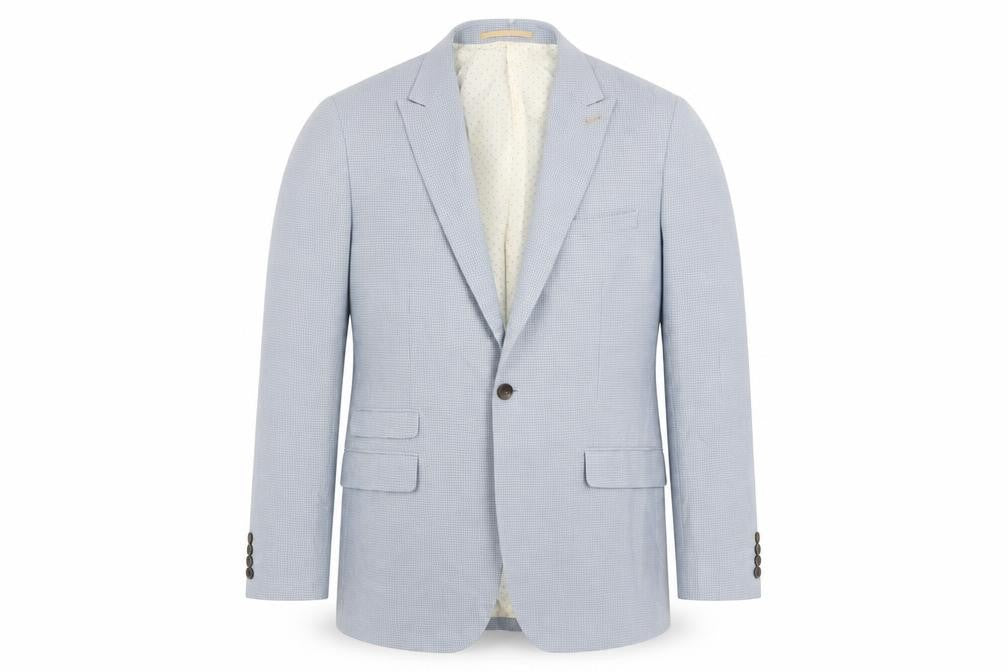 Mens UK Size 44 Burton Regular Blue Suit Jacket