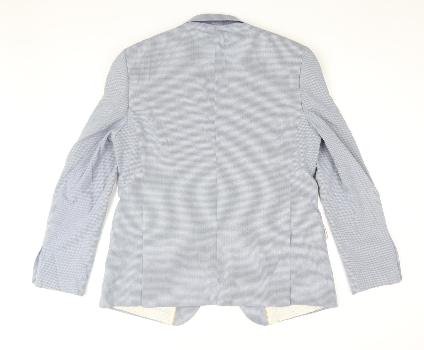 Mens UK Size 44 Burton Regular Blue Suit Jacket