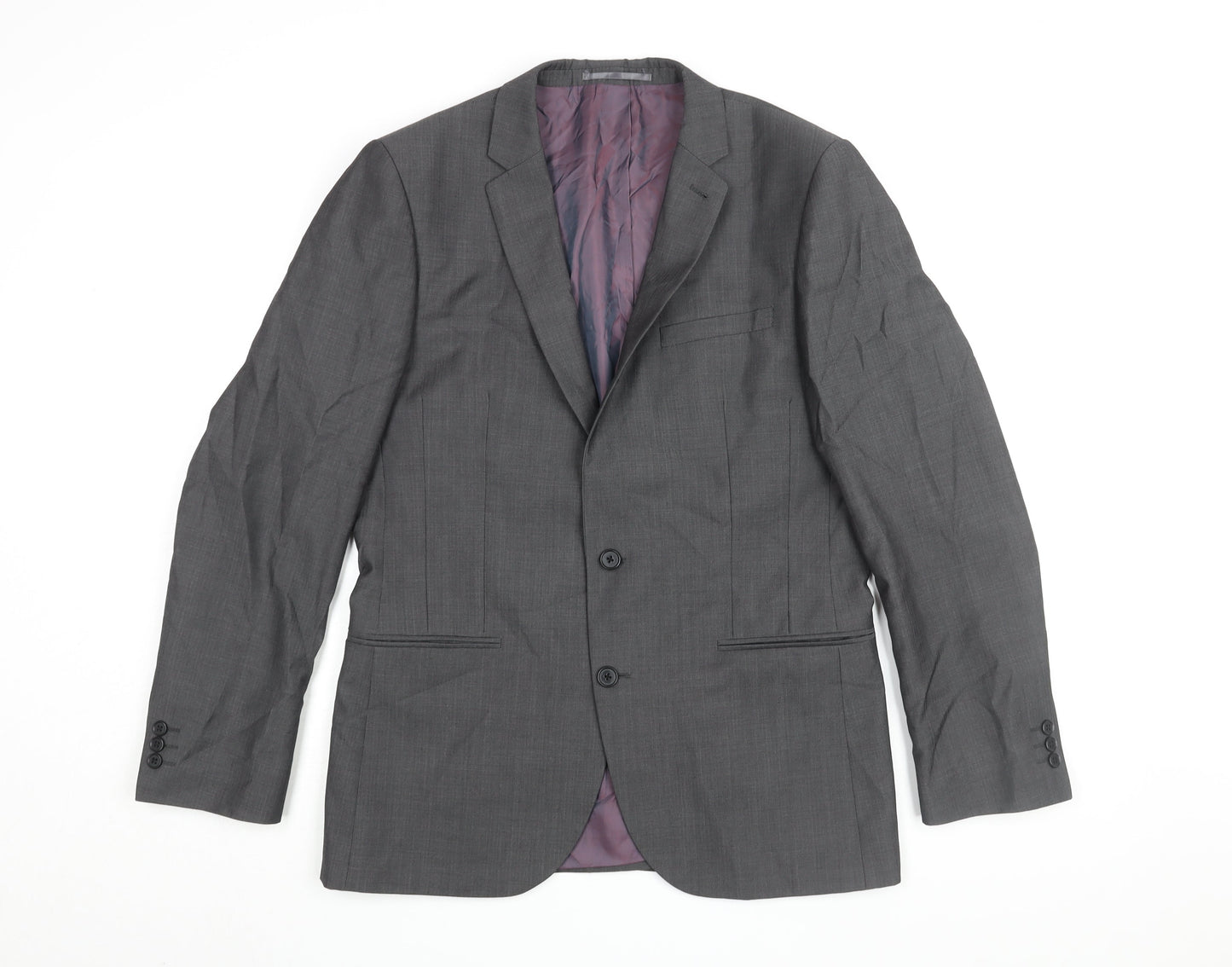 Mens UK Size 40 NEXT Regular Grey Suit Jacket