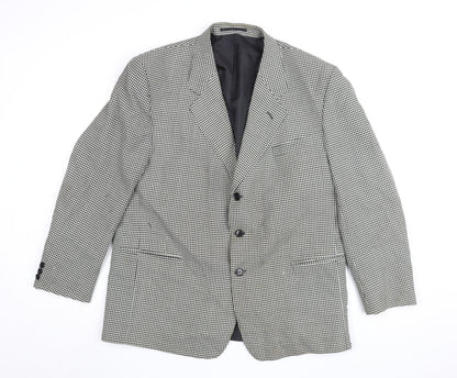 Mens UK Size 46 Burton Regular Multicoloured Suit Jacket