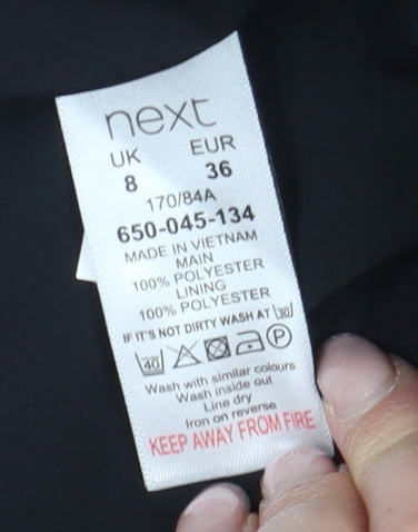 Next Women's Black Blazer Jacket Size 8