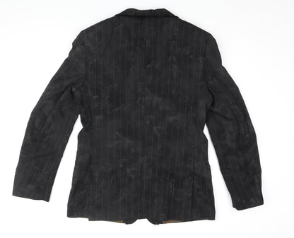 Mens UK Size S River Island Regular Brown Suit Jacket