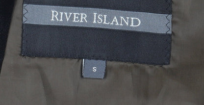 Mens UK Size S River Island Regular Brown Suit Jacket
