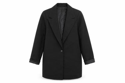 Womens UK Size 8 PRETTYLITTLETHING Black Basic Jacket
