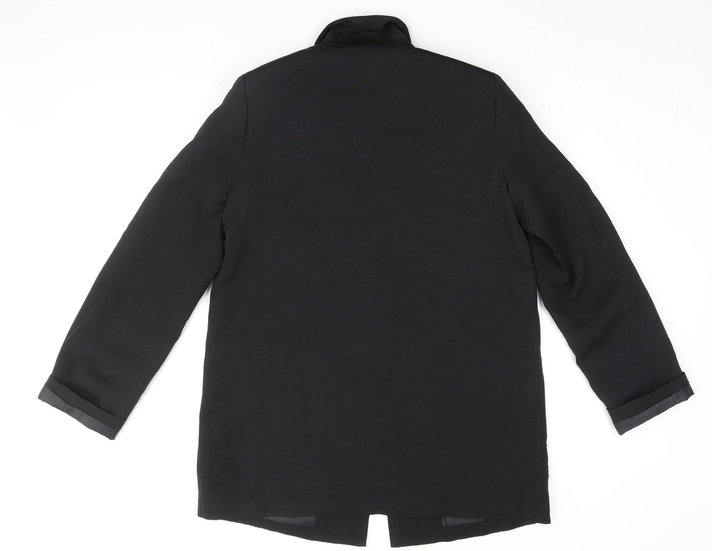 Womens UK Size 8 PRETTYLITTLETHING Black Basic Jacket