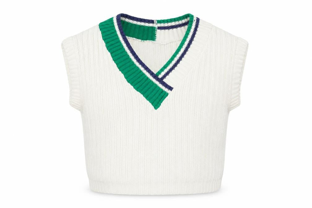 Womens UK Size 8 ASOS DESIGN Ivory Vest Jumper