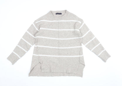 Womens UK Size S Marks and Spencer Beige Pullover Jumper