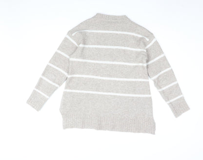 Womens UK Size S Marks and Spencer Beige Pullover Jumper