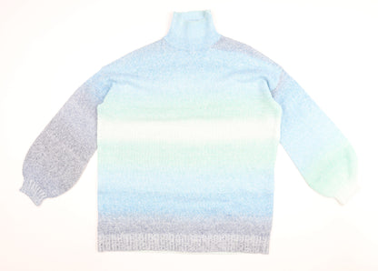 Womens UK Size M PRETTYLITTLETHING Multicoloured Pullover Jumper