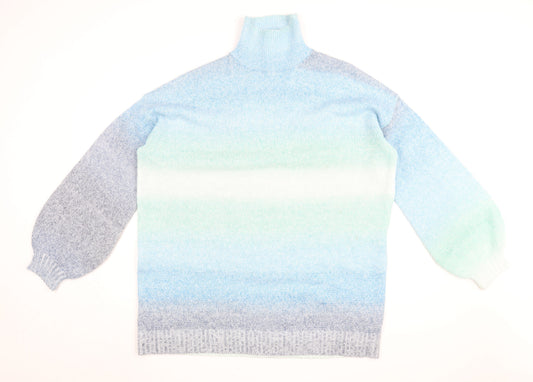 Womens UK Size M PRETTYLITTLETHING Multicoloured Pullover Jumper
