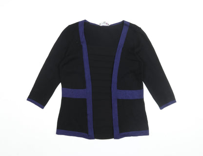 Womens UK Size 12 Per Una Black Basic Blouse