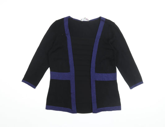 Womens UK Size 12 Per Una Black Basic Blouse
