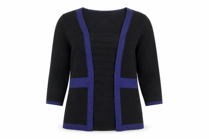 Womens UK Size 12 Per Una Black Basic Blouse