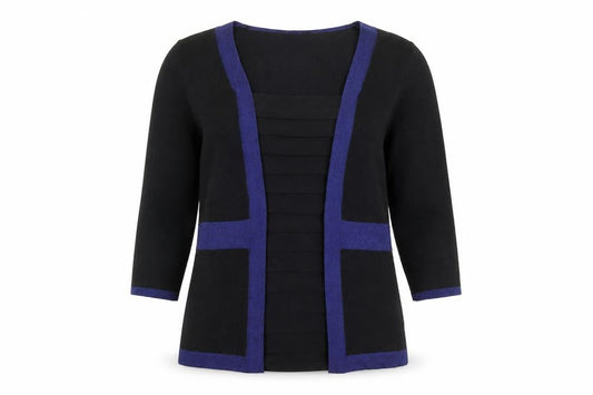 Womens UK Size 12 Per Una Black Basic Blouse
