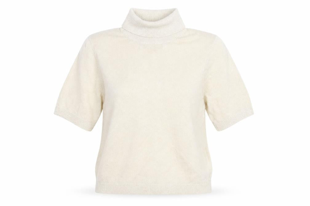 Marks and Spencer Women's Gold Roll Neck Sweater