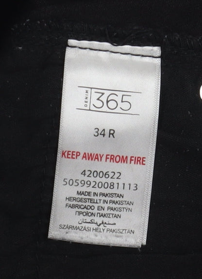 Denim 365 Women's Black Skinny Jeans Size 34