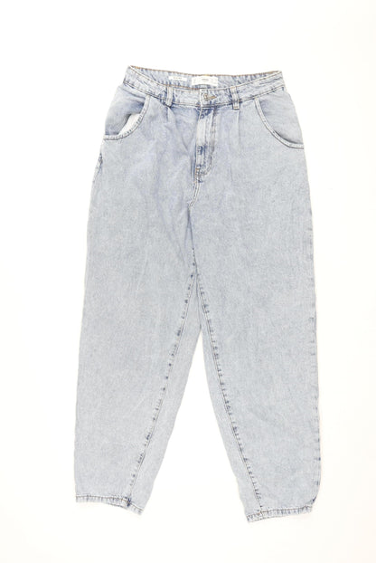 MNG Women's Blue Mom Jeans, Size 10, Light Denim