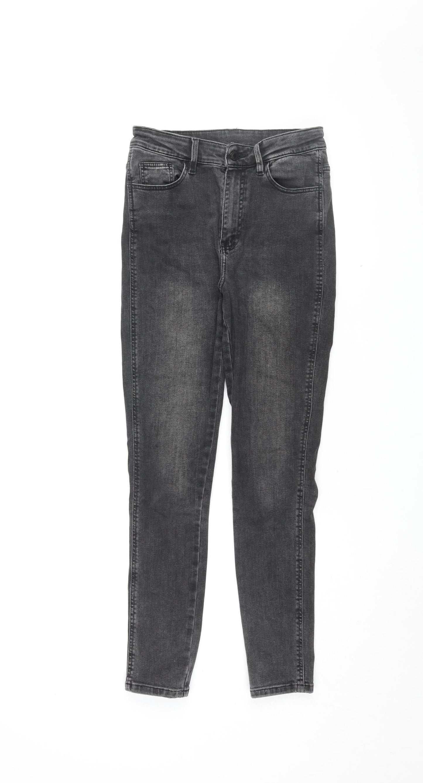 Womens UK Size 8 Marks and Spencer Regular Fit Skinny Grey Jeans