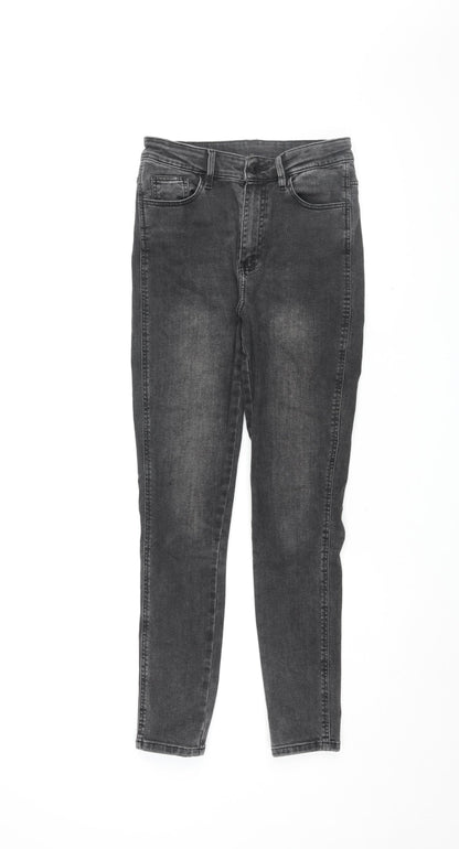 Womens UK Size 8 Marks and Spencer Regular Fit Skinny Grey Jeans