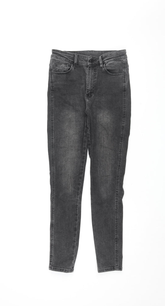 Womens UK Size 8 Marks and Spencer Regular Fit Skinny Grey Jeans