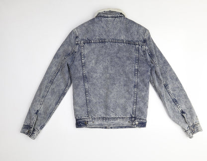 Mens UK Size XS Topman Blue Denim