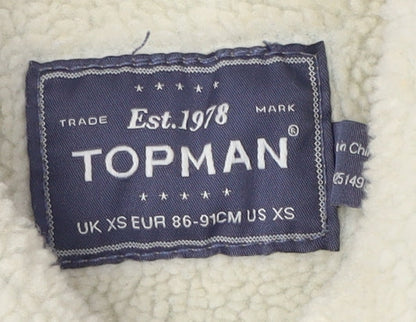 Mens UK Size XS Topman Blue Denim