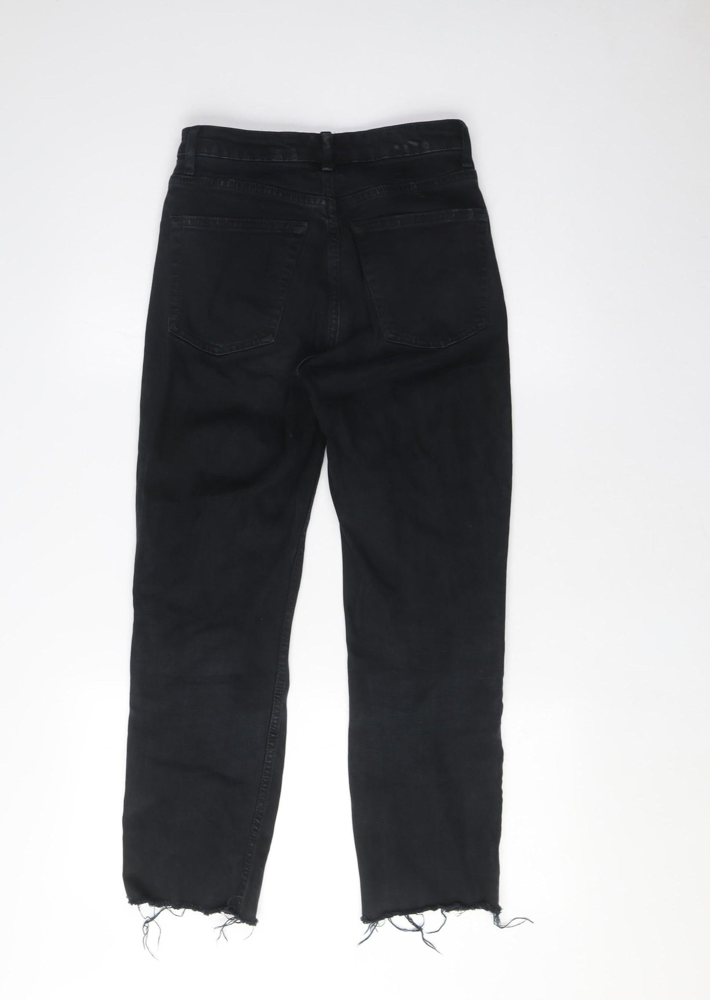 Topshop Women's Black Straight Jeans Size 4