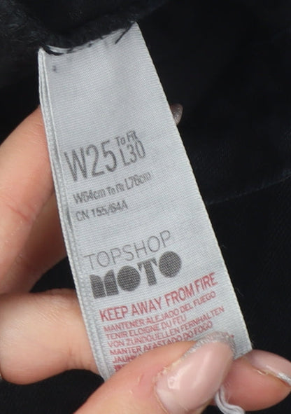 Topshop Women's Black Straight Jeans Size 4