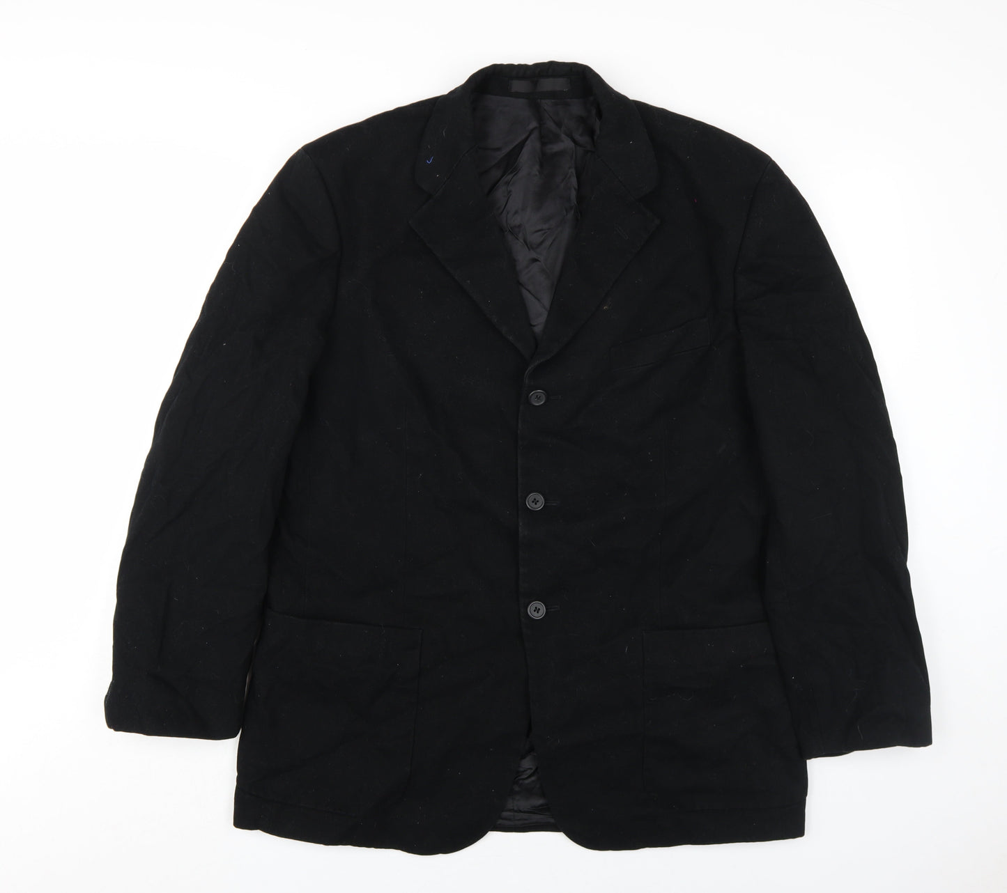 Mens UK Size 42 Marks and Spencer Regular Black Suit Jacket