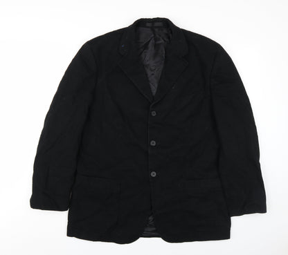 Mens UK Size 42 Marks and Spencer Regular Black Suit Jacket