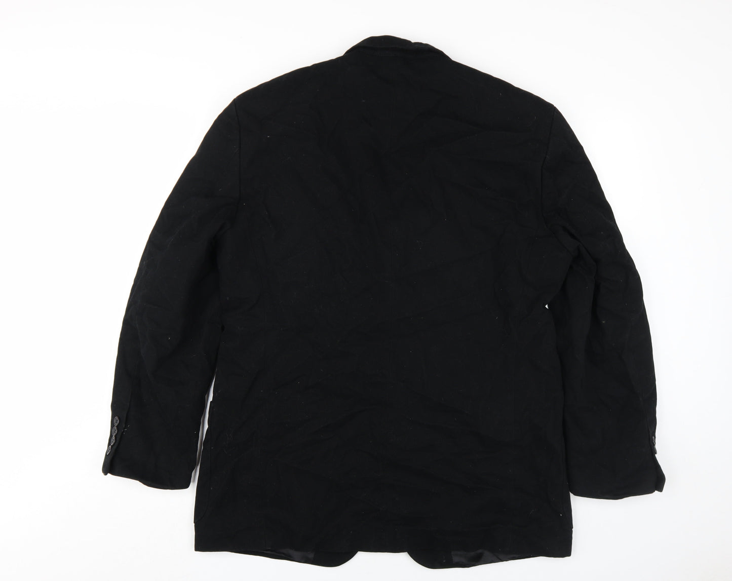 Mens UK Size 42 Marks and Spencer Regular Black Suit Jacket