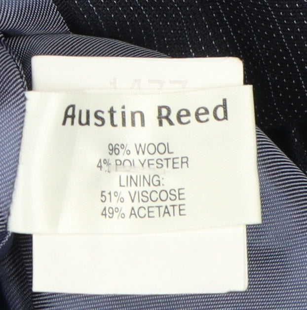 Austin Reed Women's Black Pinstripe Suit Jacket Size 12