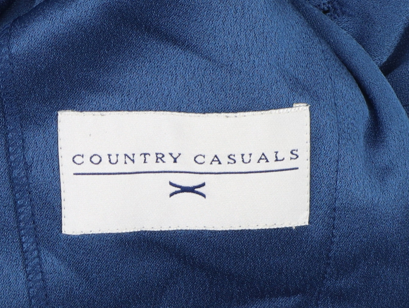 Country Casuals Women's Blue Blazer, S, Buttoned