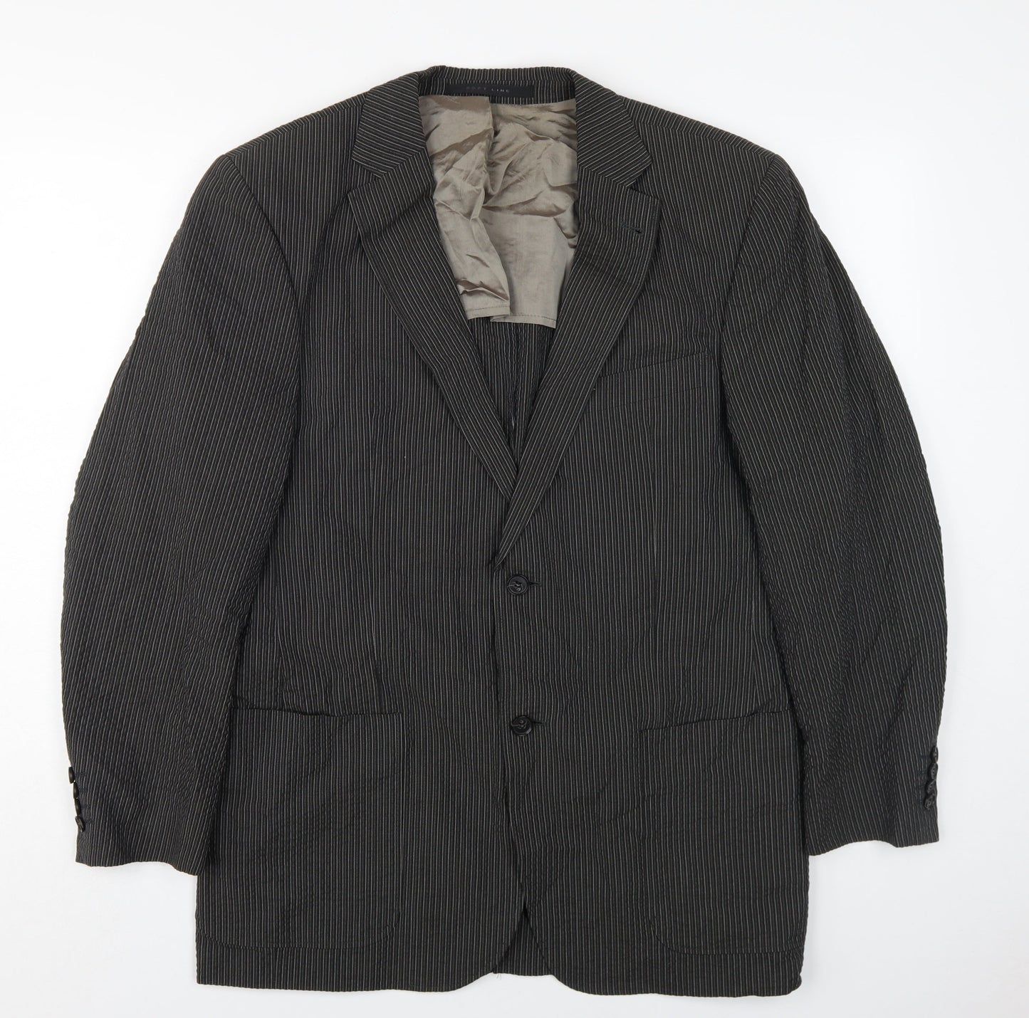 Mens UK Size 48 Strellson Regular Black Suit Jacket
