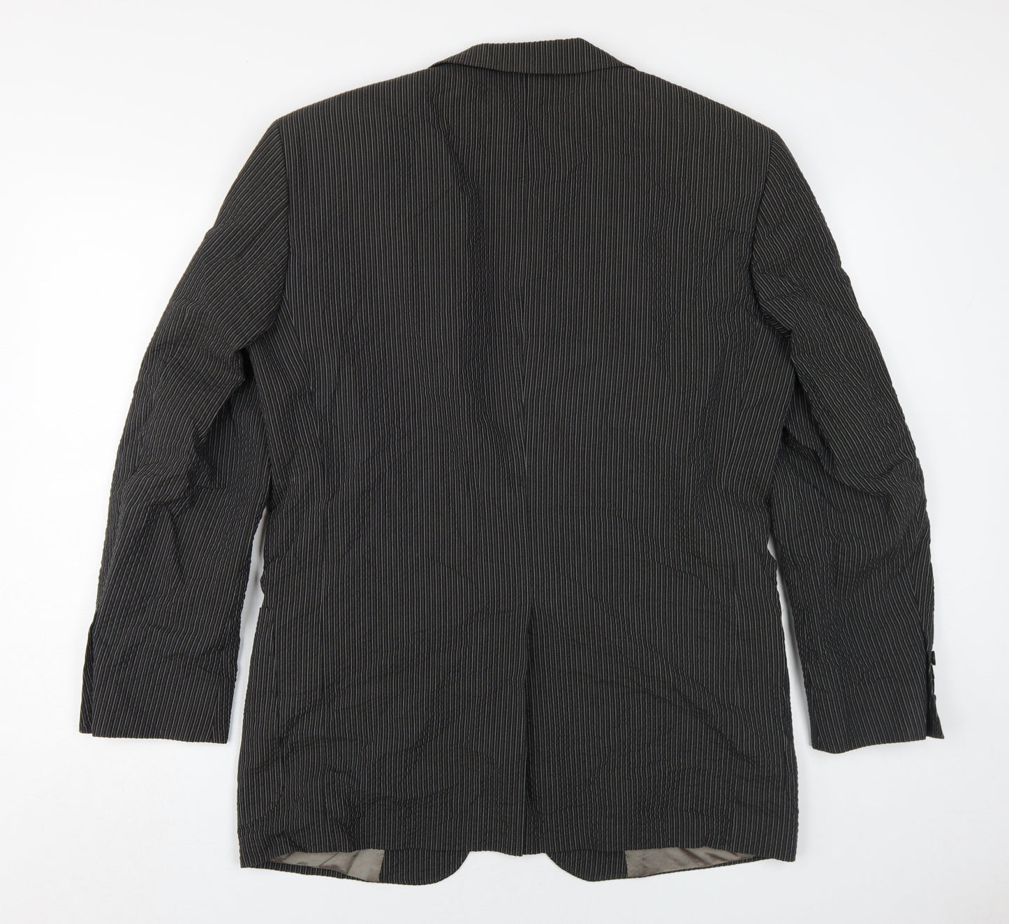 Mens UK Size 48 Strellson Regular Black Suit Jacket