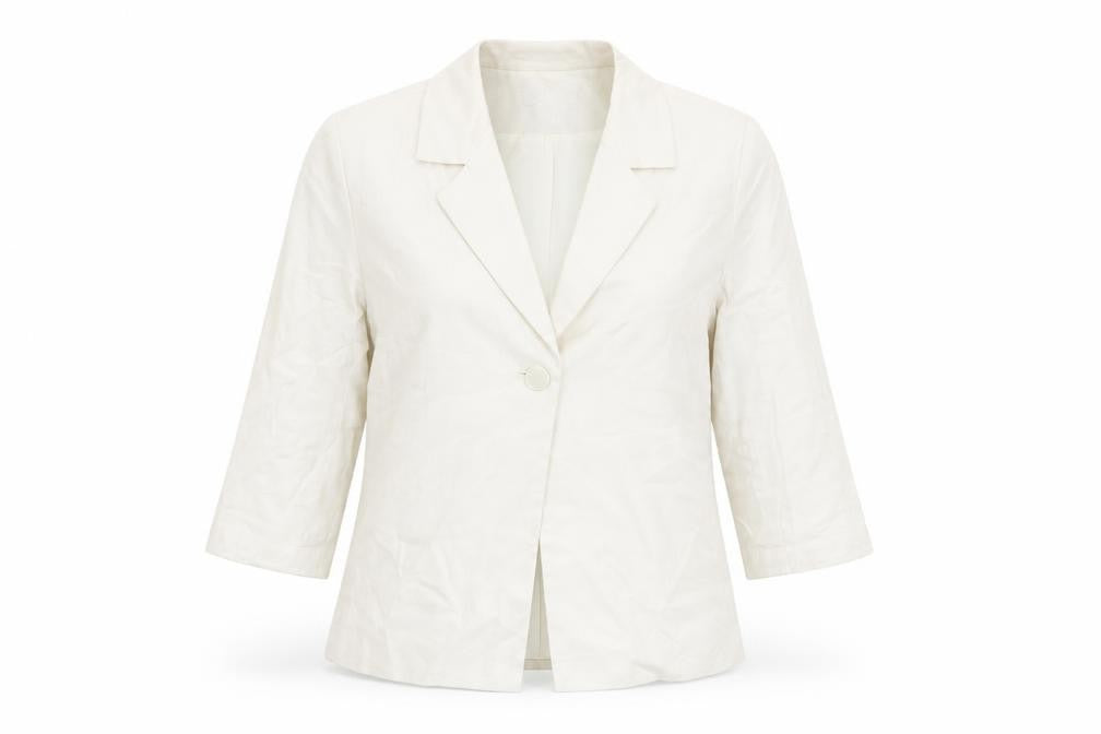 Womens UK Size 14 Tina Taylor Ivory Basic Jacket