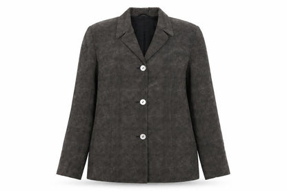 Womens UK Size 12 Olsen Brown Basic Jacket