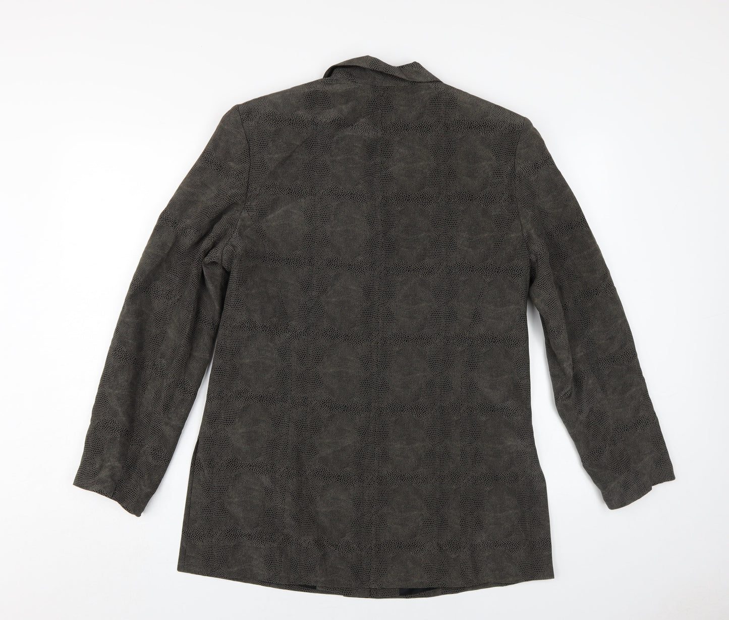 Womens UK Size 12 Olsen Brown Basic Jacket