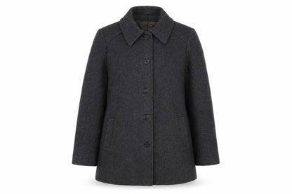 Womens UK Size 14 Littlewoods Grey Overcoat
