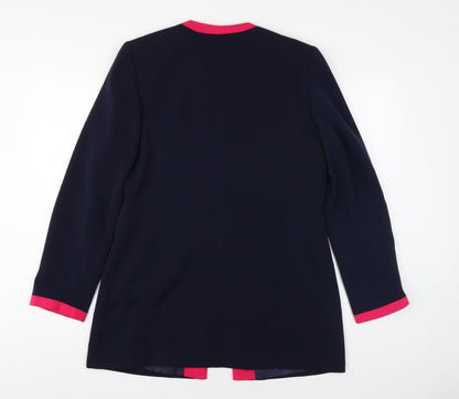 Jacques Vert Women's Blue Jacket, Size 10