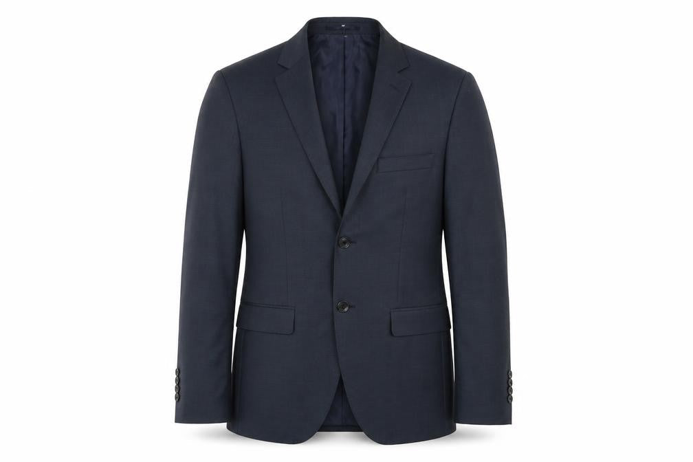 Mens UK Size 42 JACK & JONES Regular Blue Suit Jacket