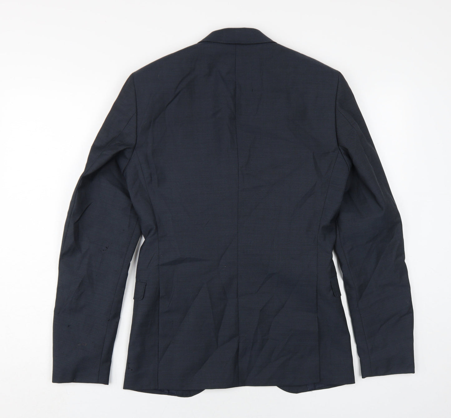 Mens UK Size 42 JACK & JONES Regular Blue Suit Jacket