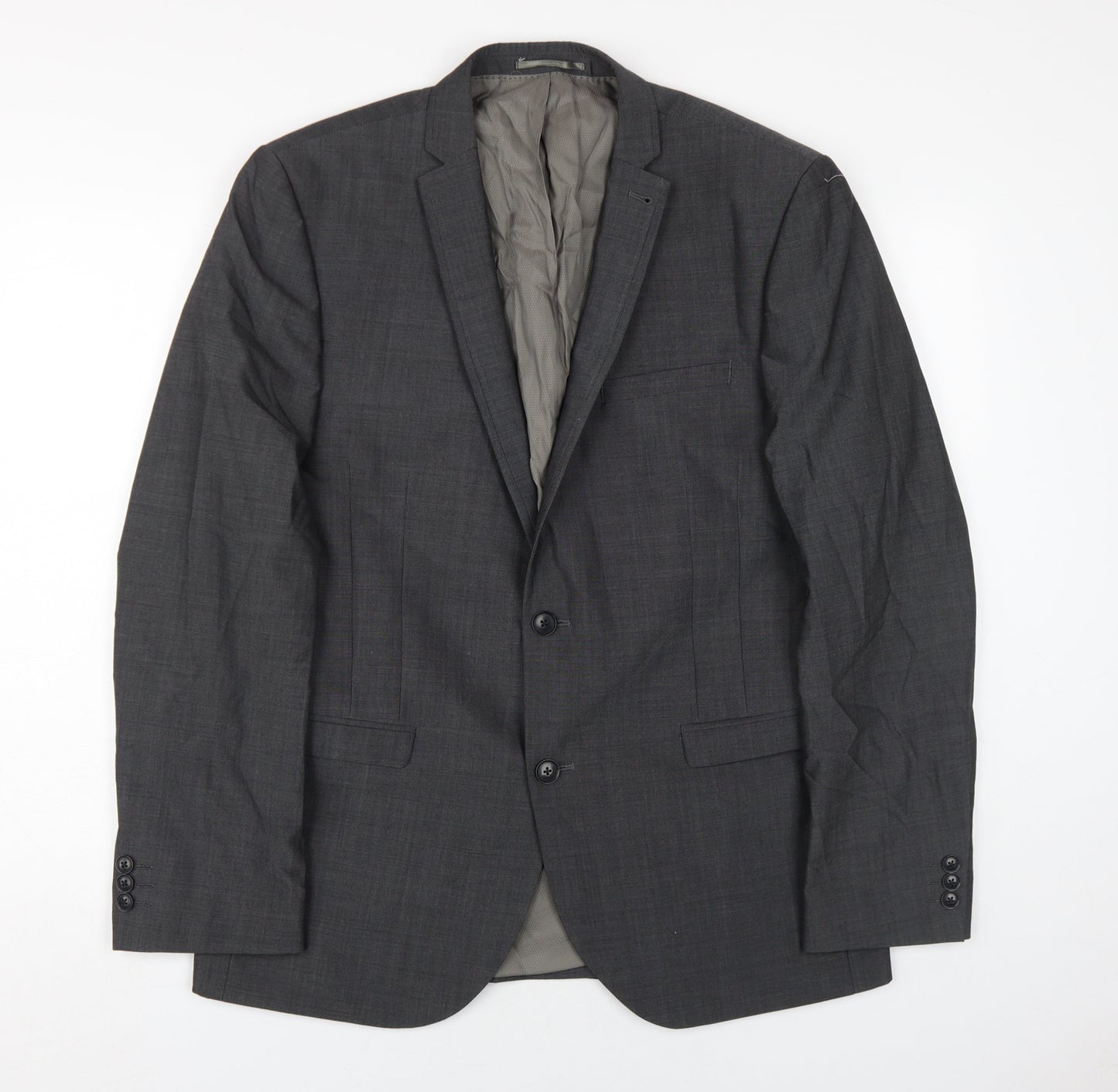 Mens UK Size 42 NEXT Regular Grey Suit Jacket