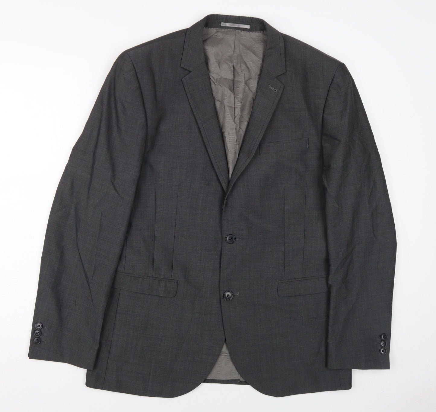 Mens UK Size 42 NEXT Regular Grey Suit Jacket
