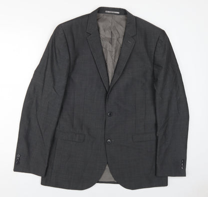 Mens UK Size 42 NEXT Regular Grey Suit Jacket