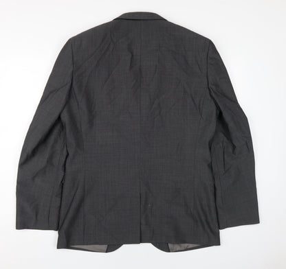 Mens UK Size 42 NEXT Regular Grey Suit Jacket