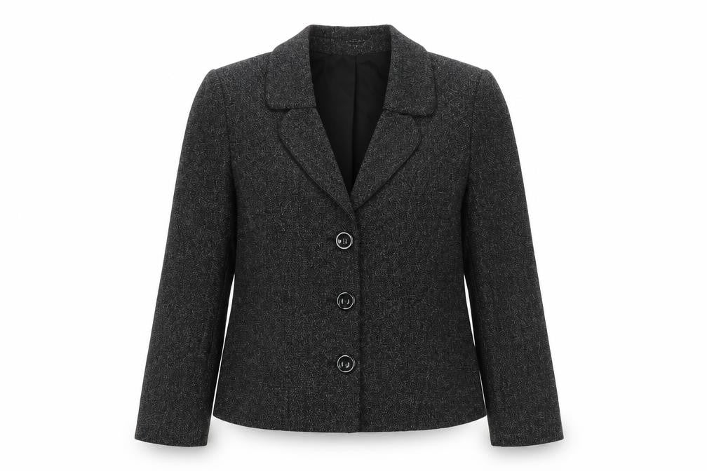Womens UK Size 16 CC Black Basic Jacket