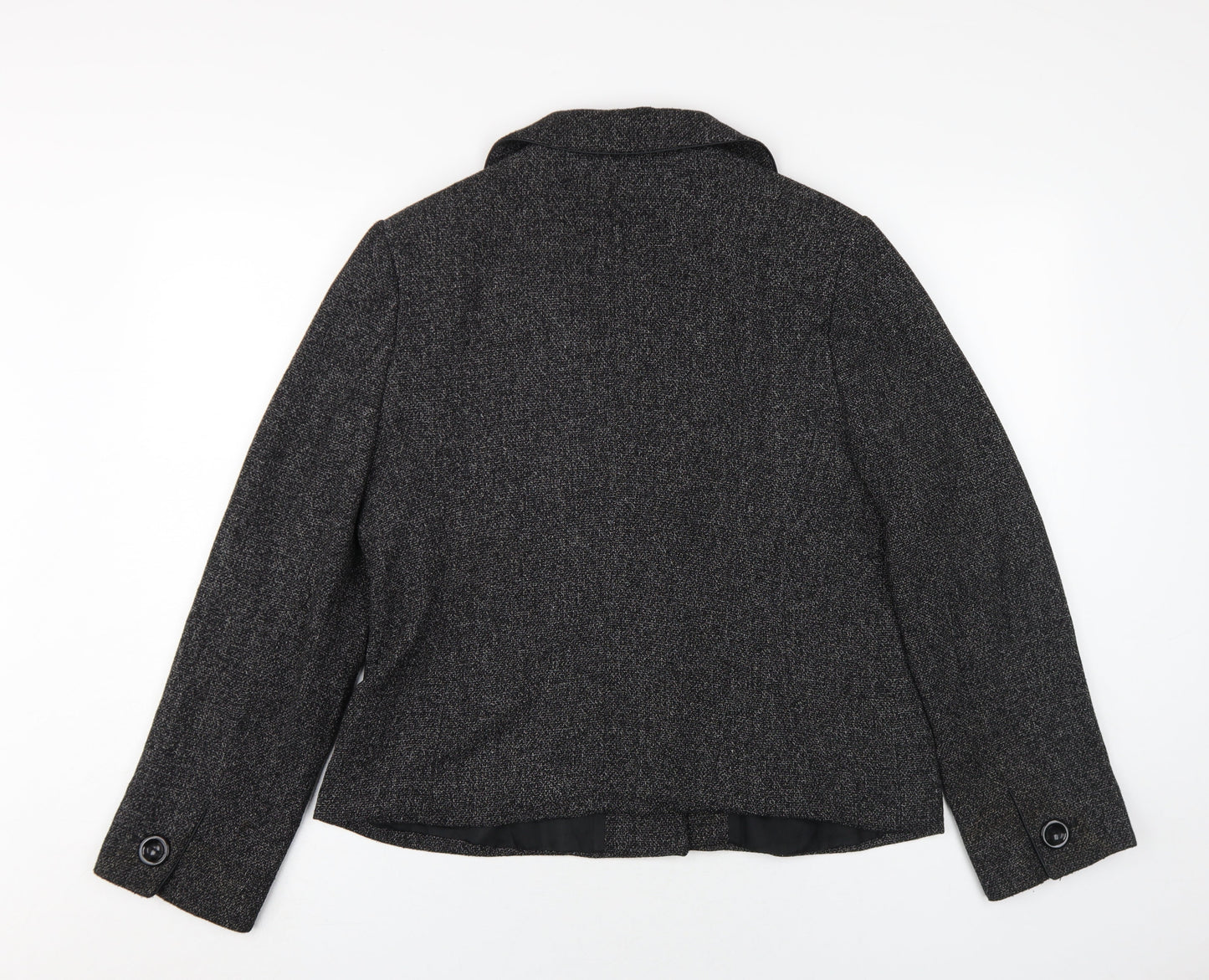 Womens UK Size 16 CC Black Basic Jacket
