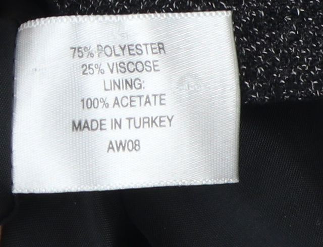 Womens UK Size 16 CC Black Basic Jacket